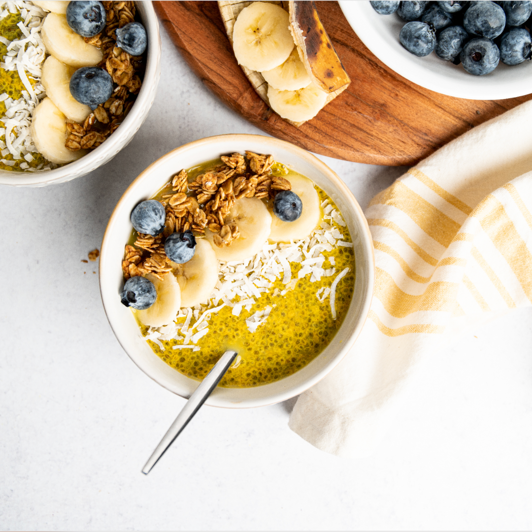 Golden Milk Chia Seed Pudding