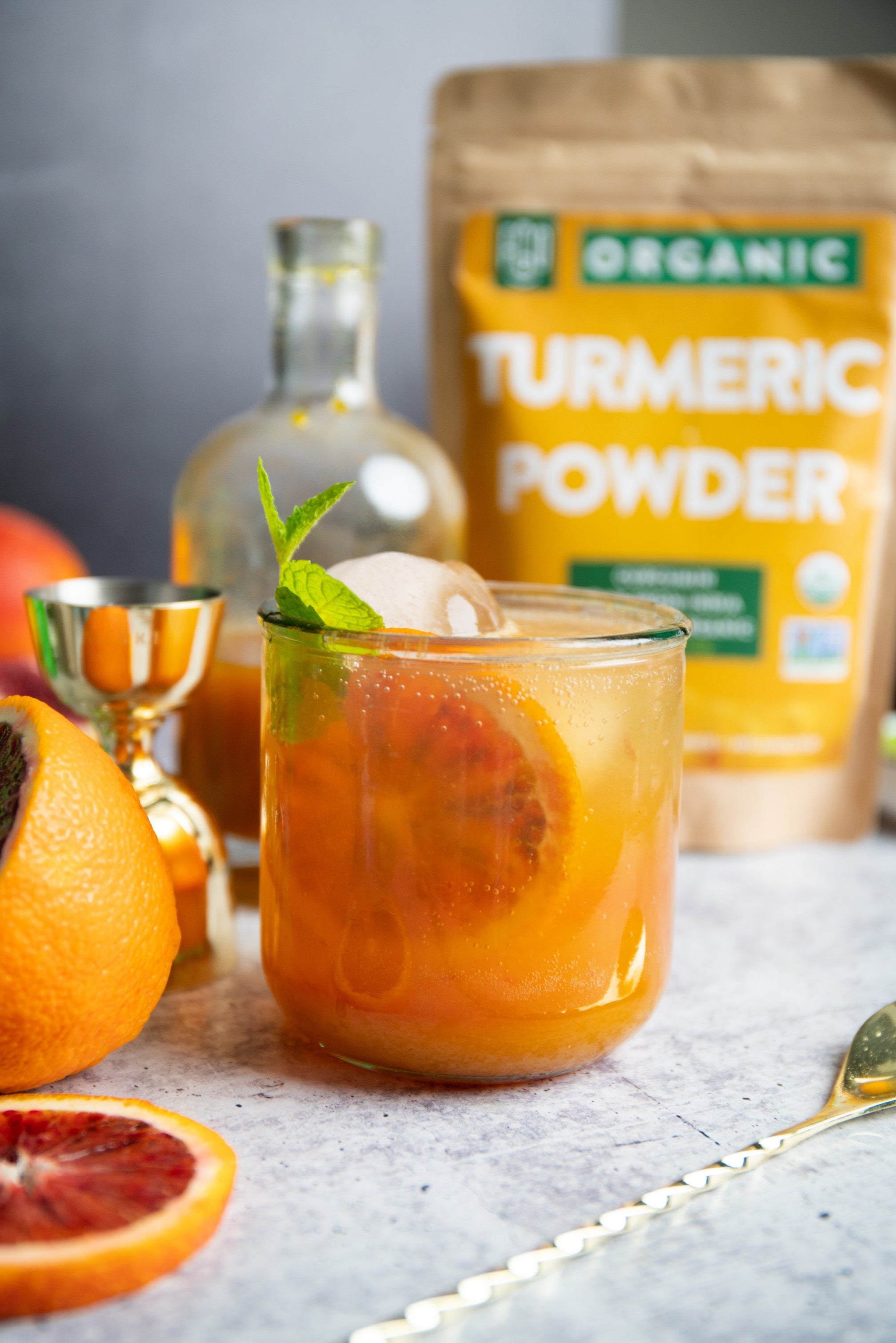 Turmeric Blood Orange Margarita