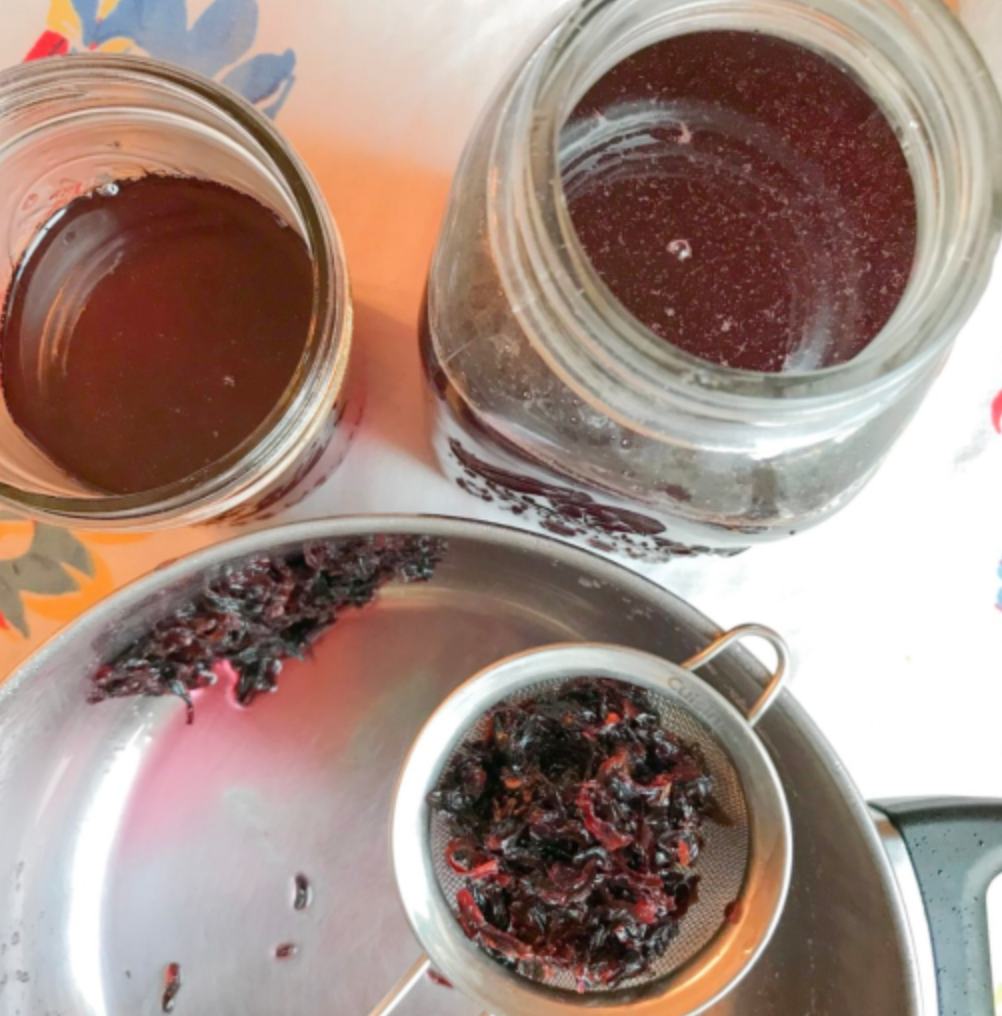 Hibiscus Simple Syrup