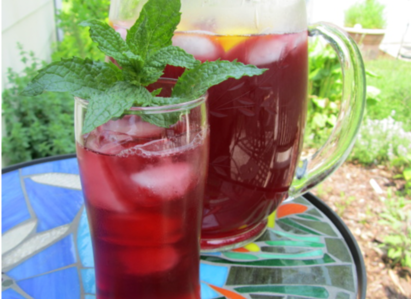 Hibiscus Iced Tea