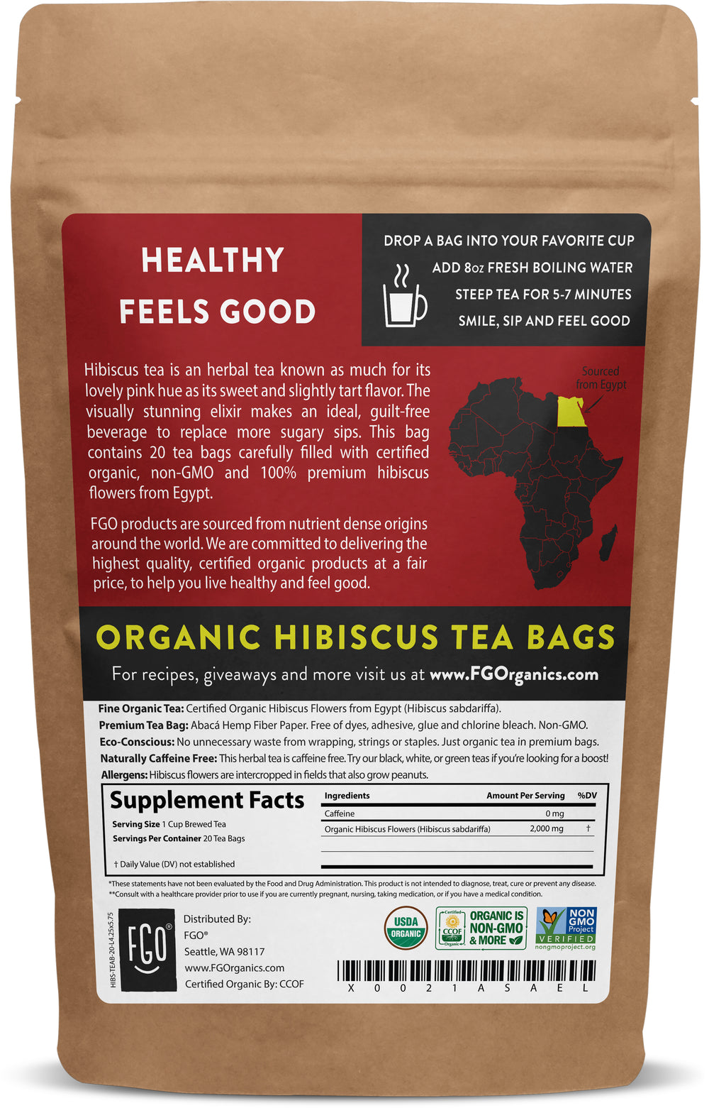Hibiscus Tea Bags