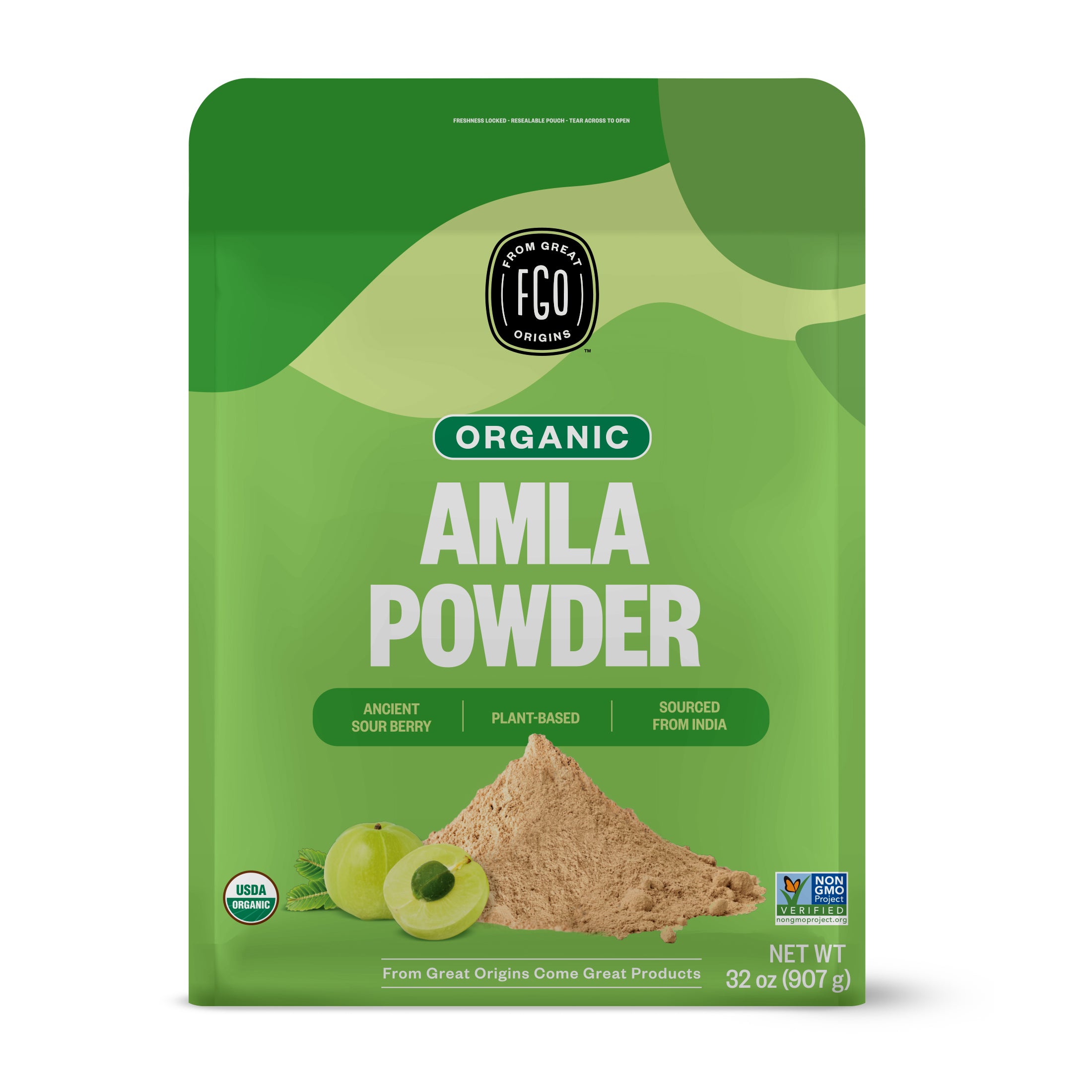 amla plant fertilizer Fgo Organic Amla Powder - 8oz, Usda Organic Indian Gooseberry (Amalaki), Non-GMO, Natural Vitamin C