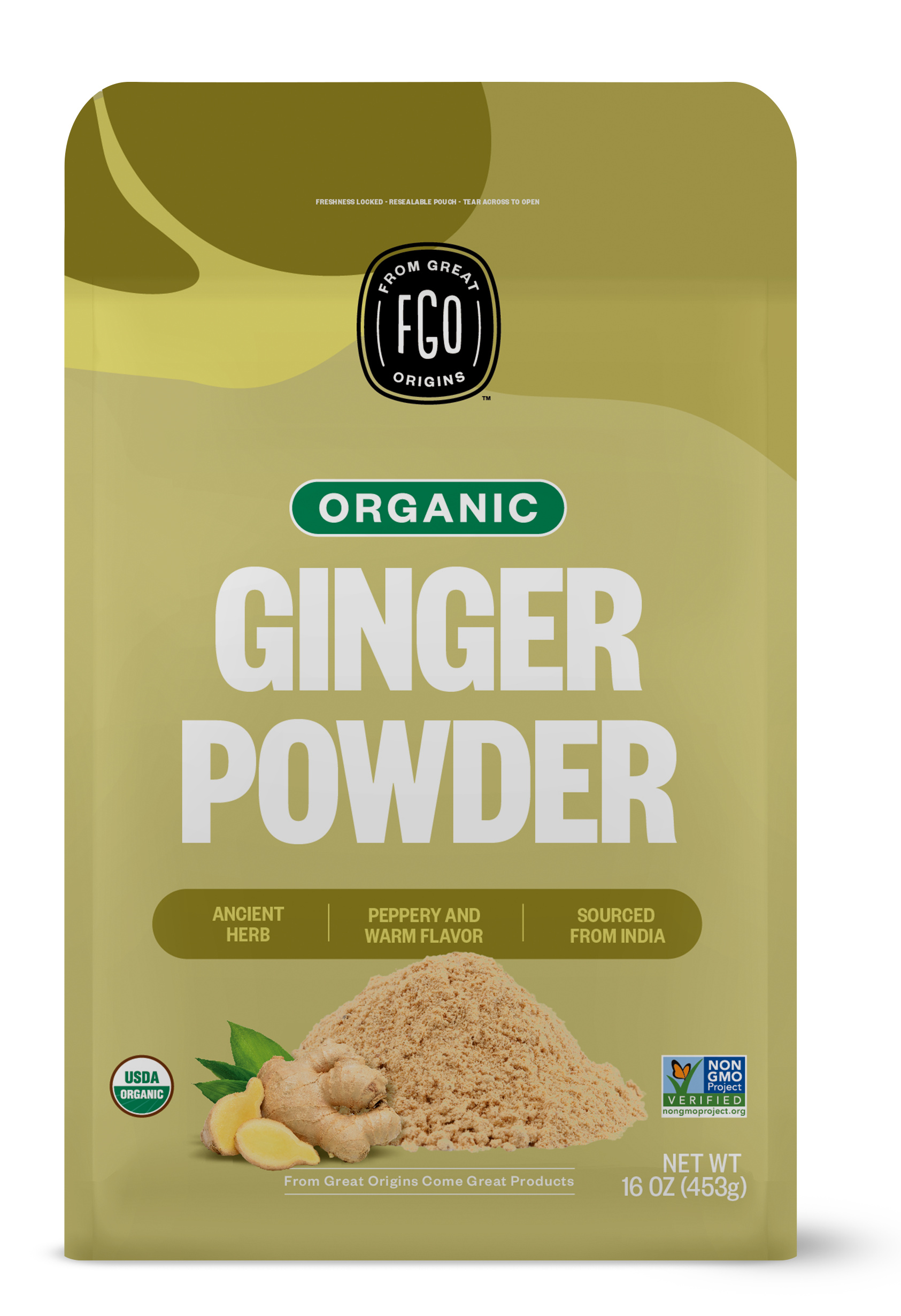 Ginger Powder – FGO - From Great Origins