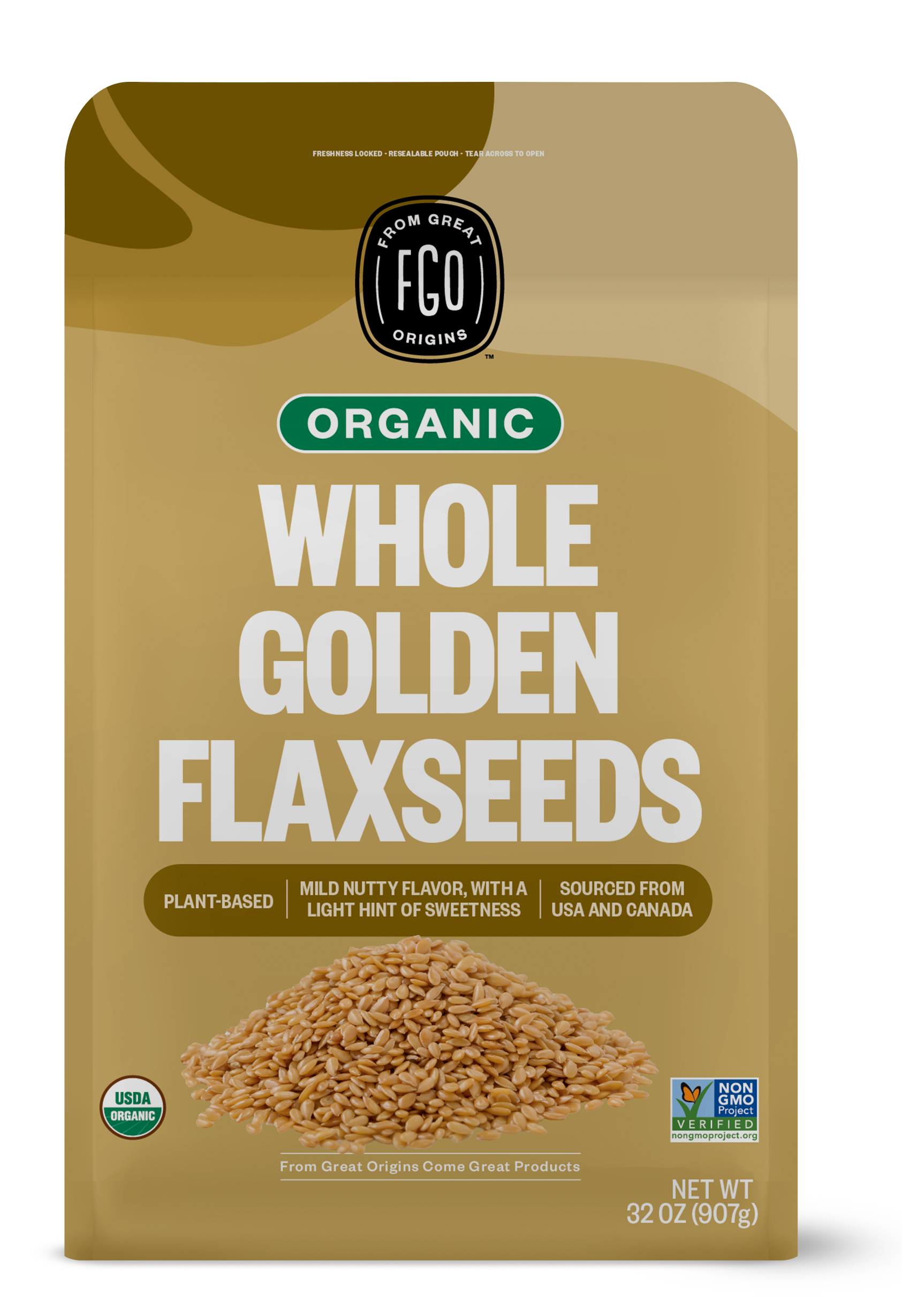 organic flax seed for planting Golden Flax Seed