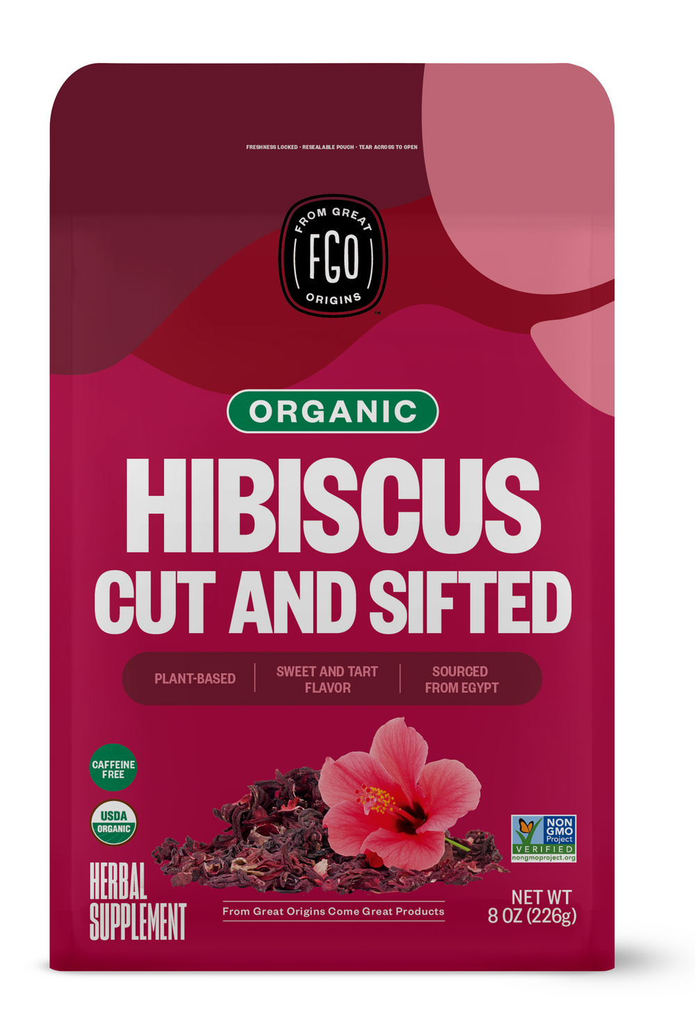 Hibiscus Flowers - Cut & Sifted