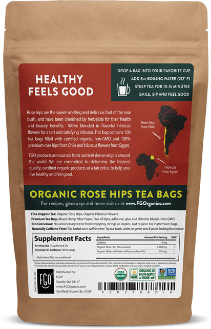 Rosehips Tea Bags