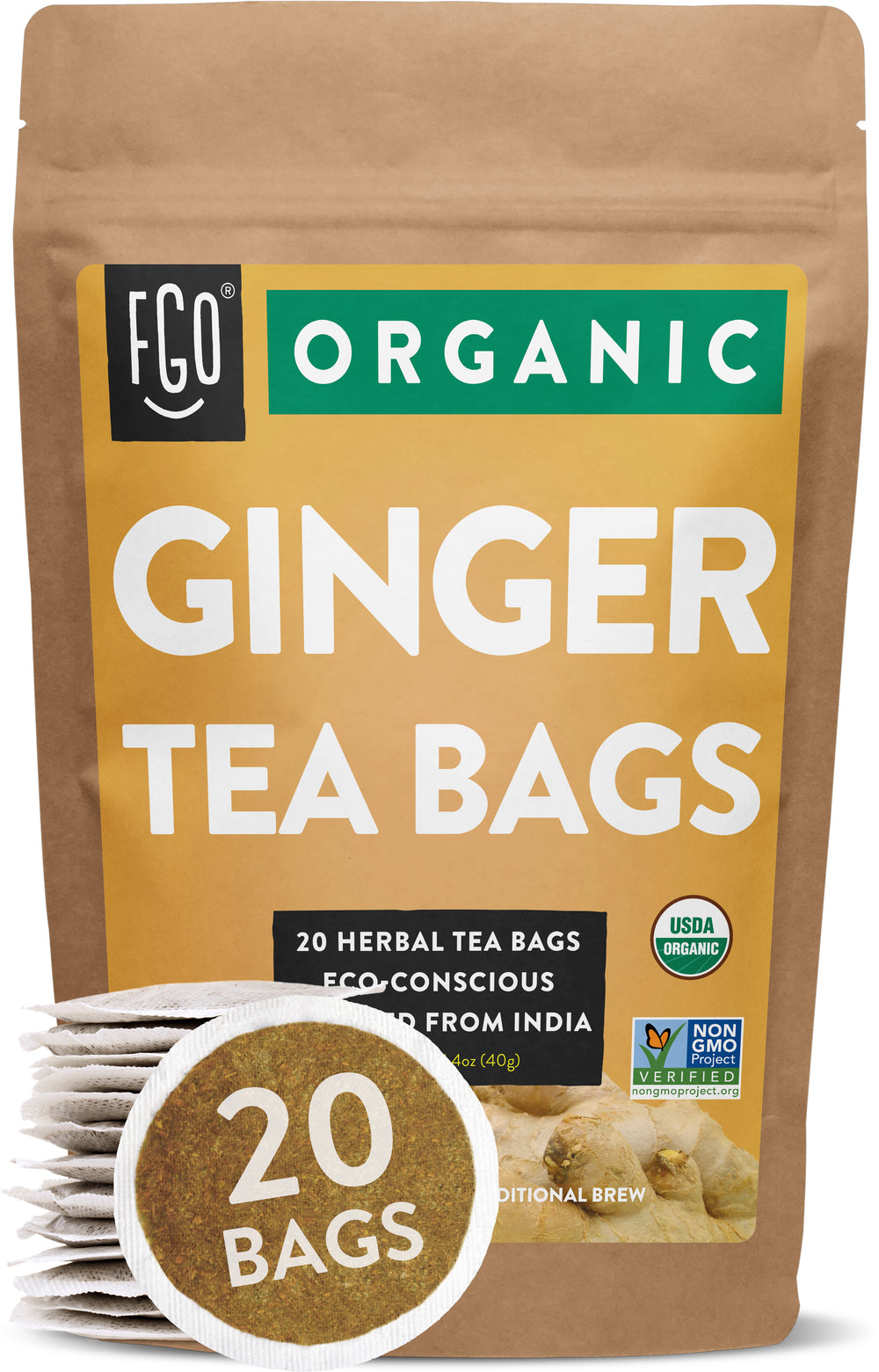 Ginger Tea Bags