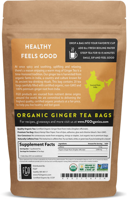 Ginger Tea Bags