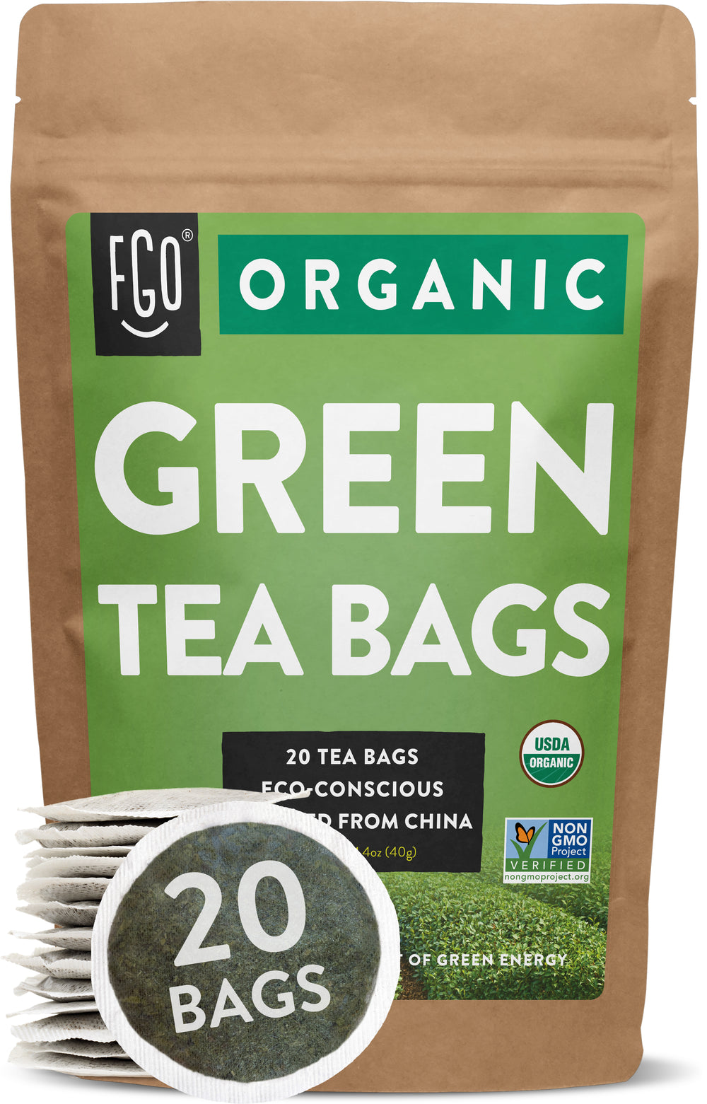 Green Tea Bags