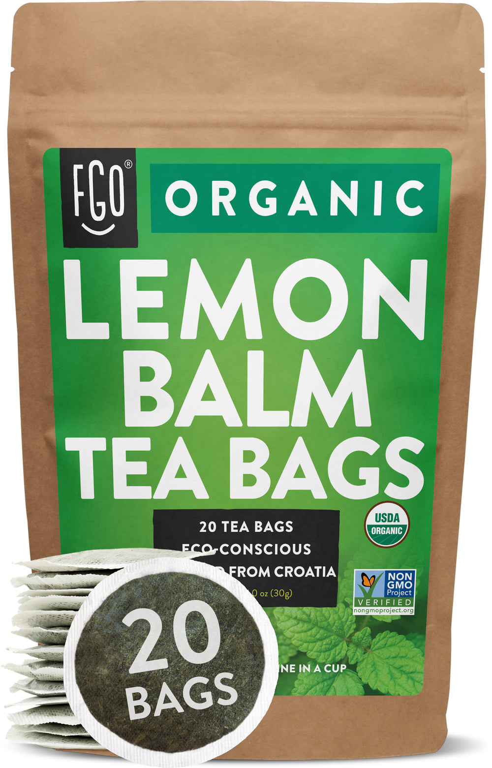 Lemon Balm Tea Bags