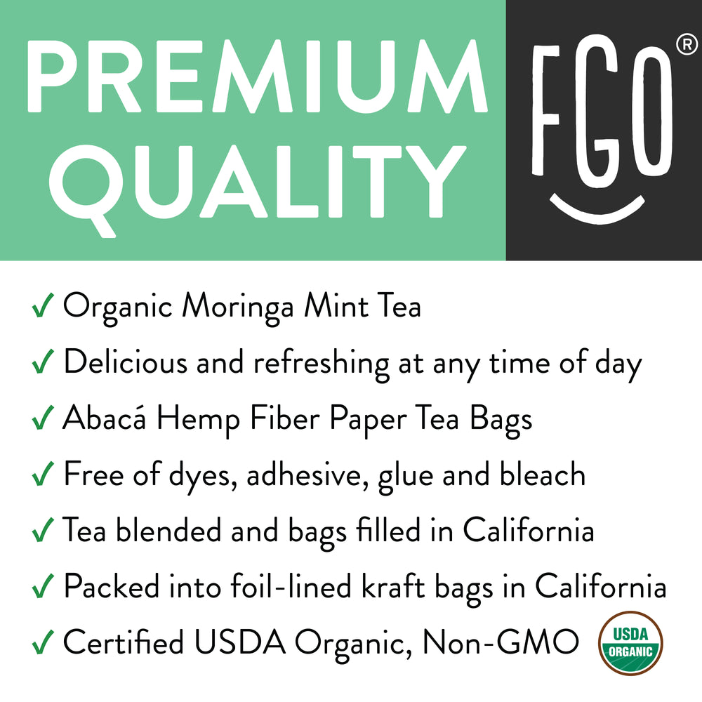 Moringa Mint Tea Bags