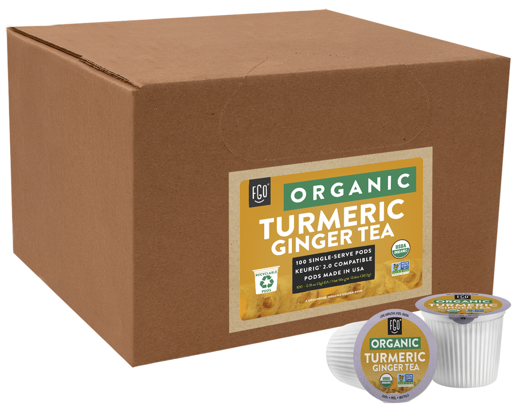 Turmeric Ginger Tea K-Cup Pods