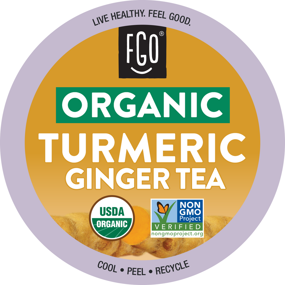 Turmeric Ginger Tea K-Cup Pods