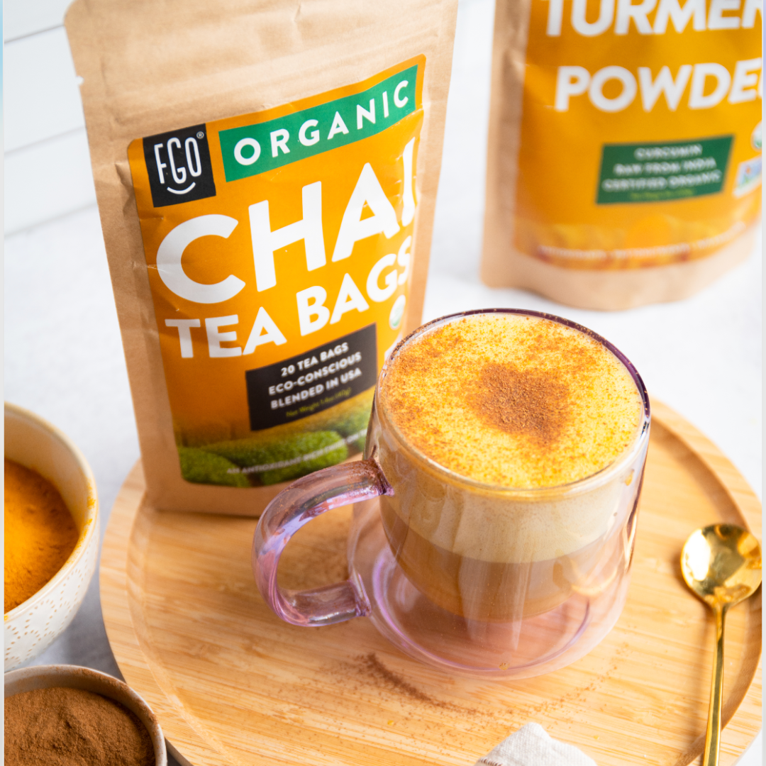 Turmeric Chai Tea Latte