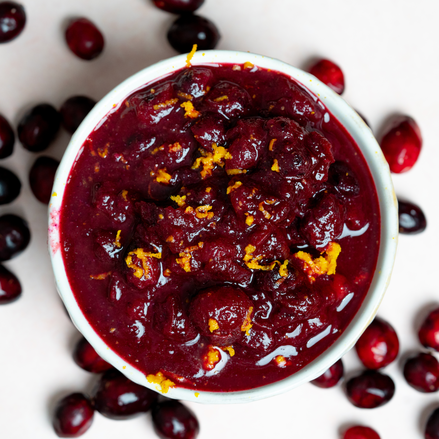 Turmeric-Cinnamon Cranberry Sauce