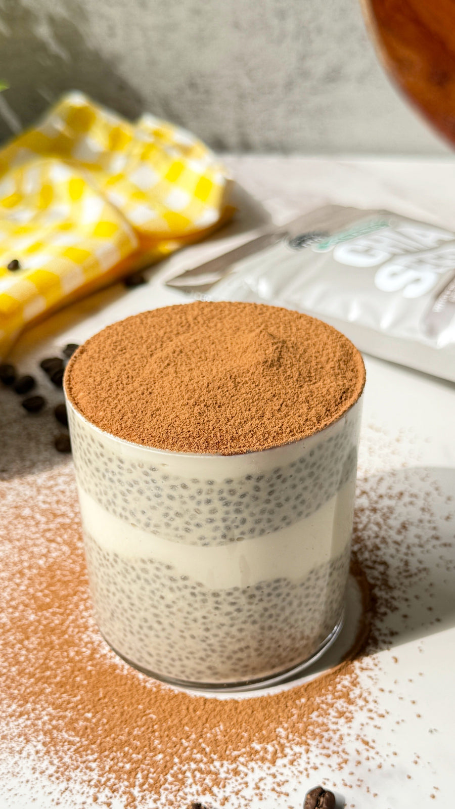 Tiramisu Chia Pudding