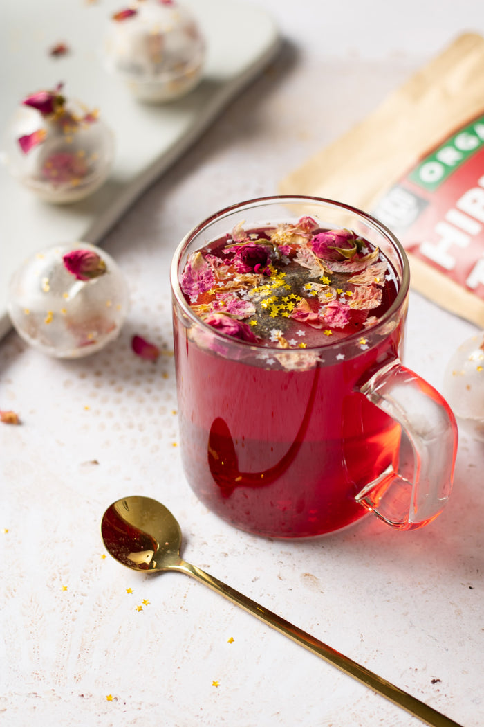 Hibiscus Mint Rose Tea Bombs