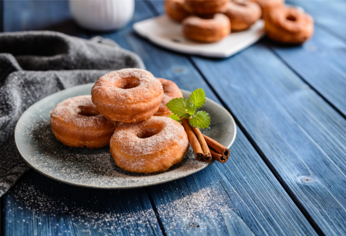 Gluten-Free Cinnamon Donuts