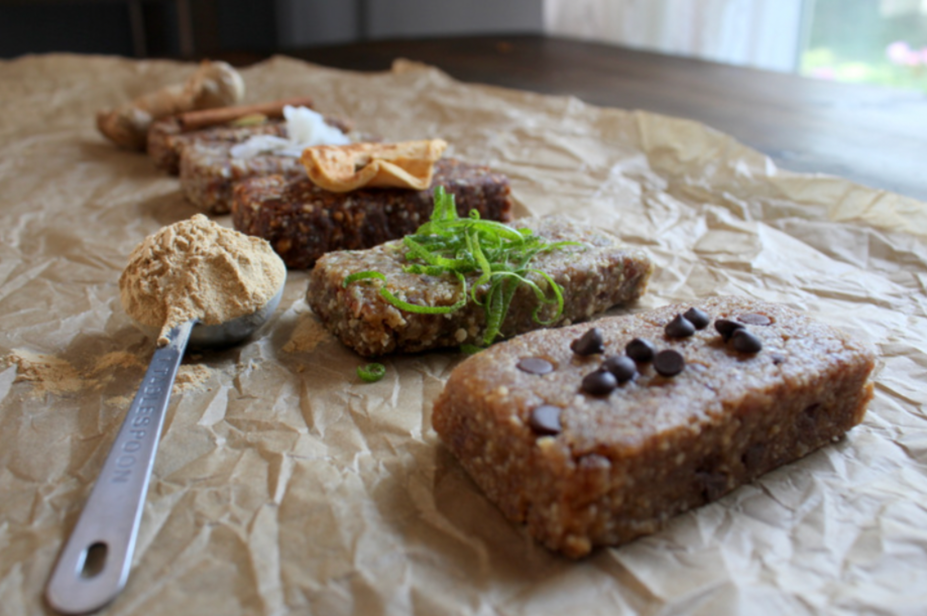 Maca Energy Bars (5 Ways)