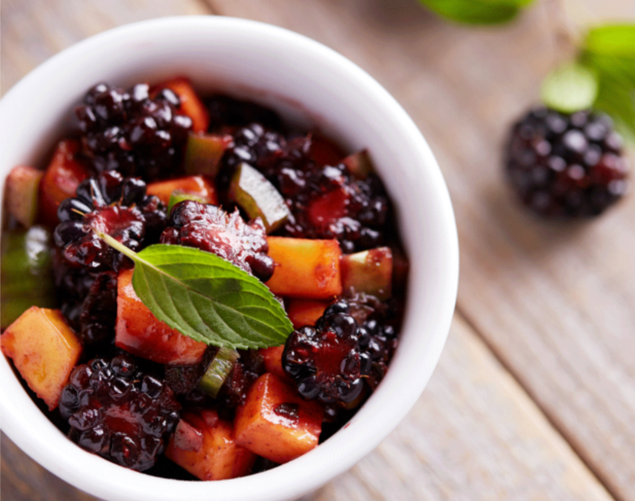 Blackberry Acai Salsa