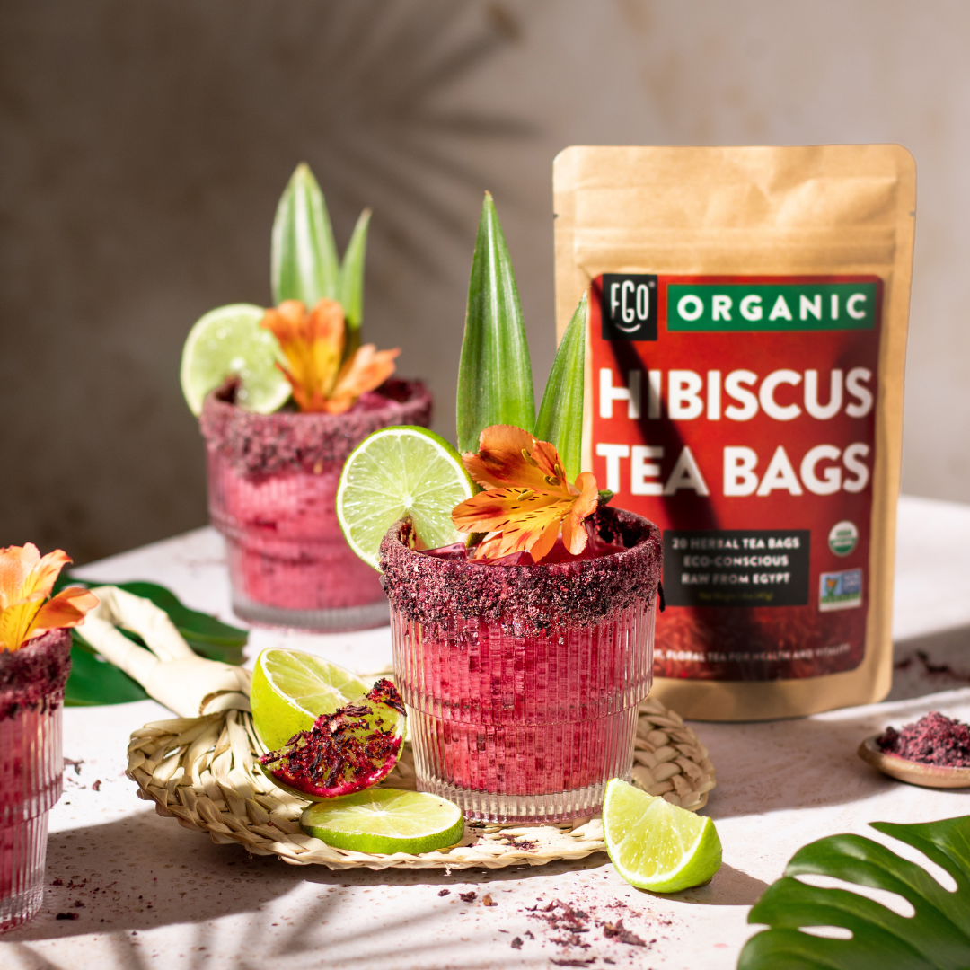 Coconut Hibiscus Margarita