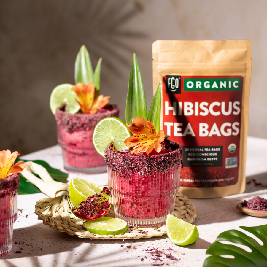 Coconut Hibiscus Margarita
