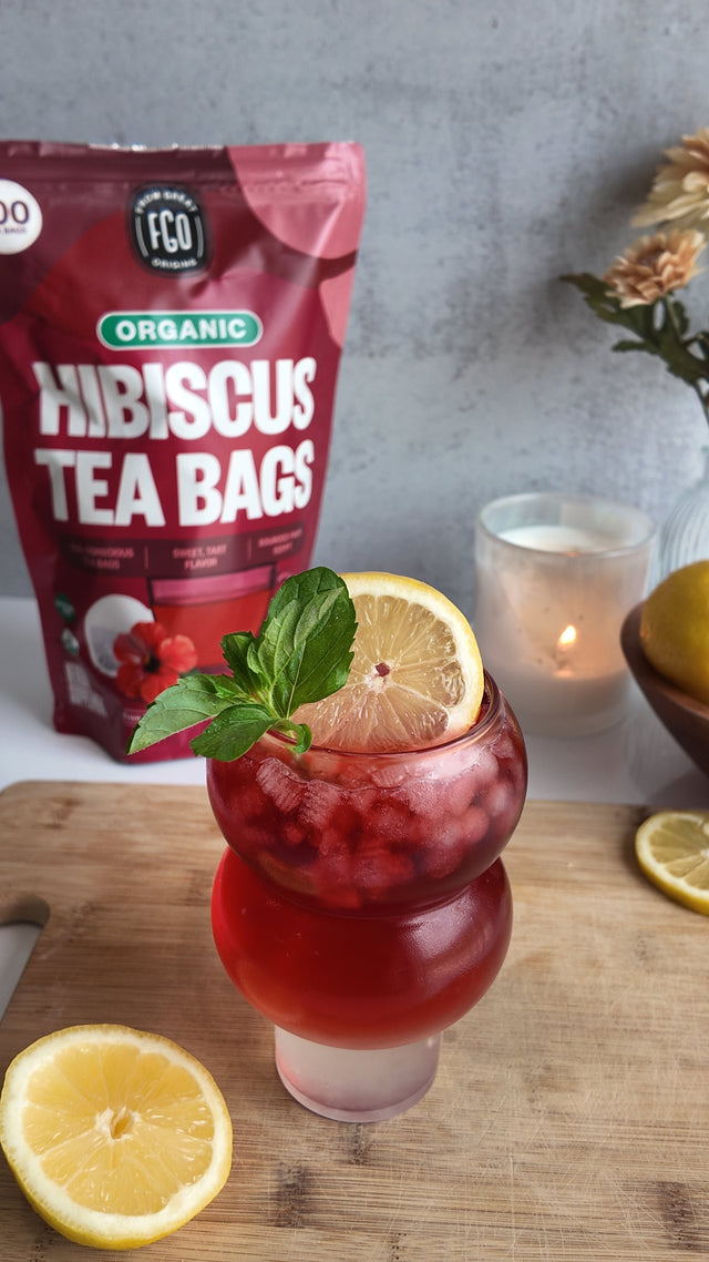 Hibiscus Lemonade Refresher
