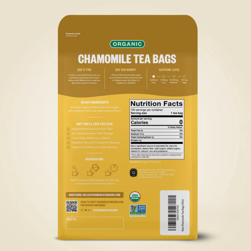 Chamomile Tea Bags