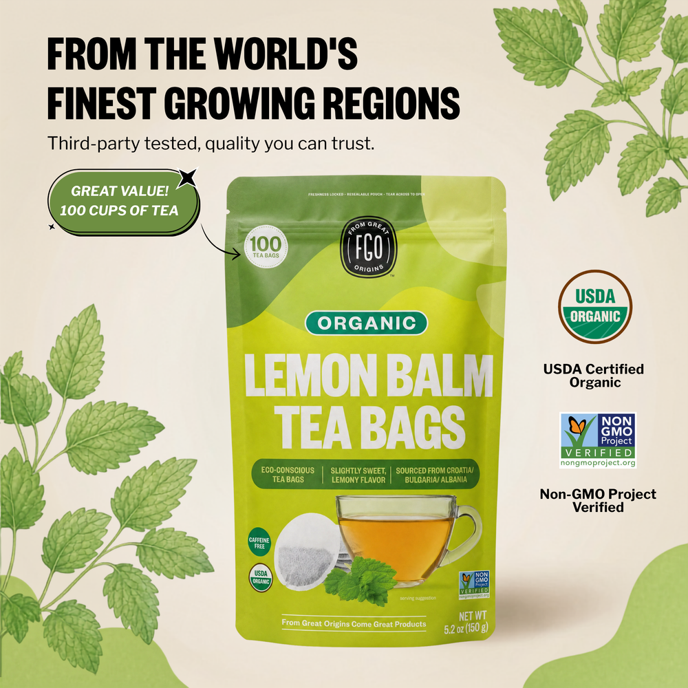 Lemon Balm Tea Bags