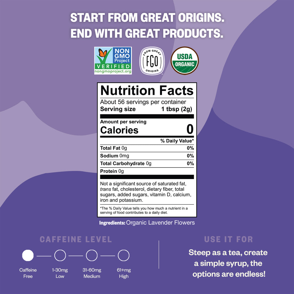 Lavender Flowers - Whole