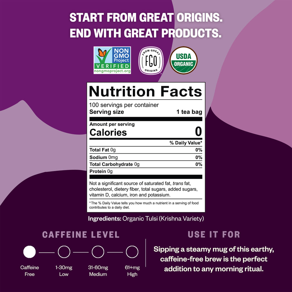 Tulsi Holy Basil Tea Bags