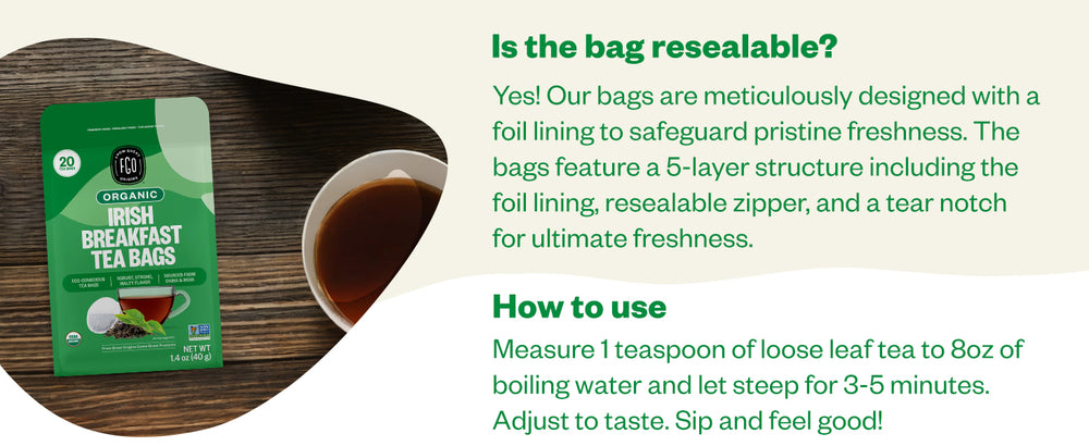 Irish Breakfast Tea Bags