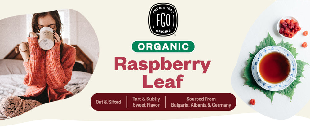 Raspberry Leaf - Cut & Sifted