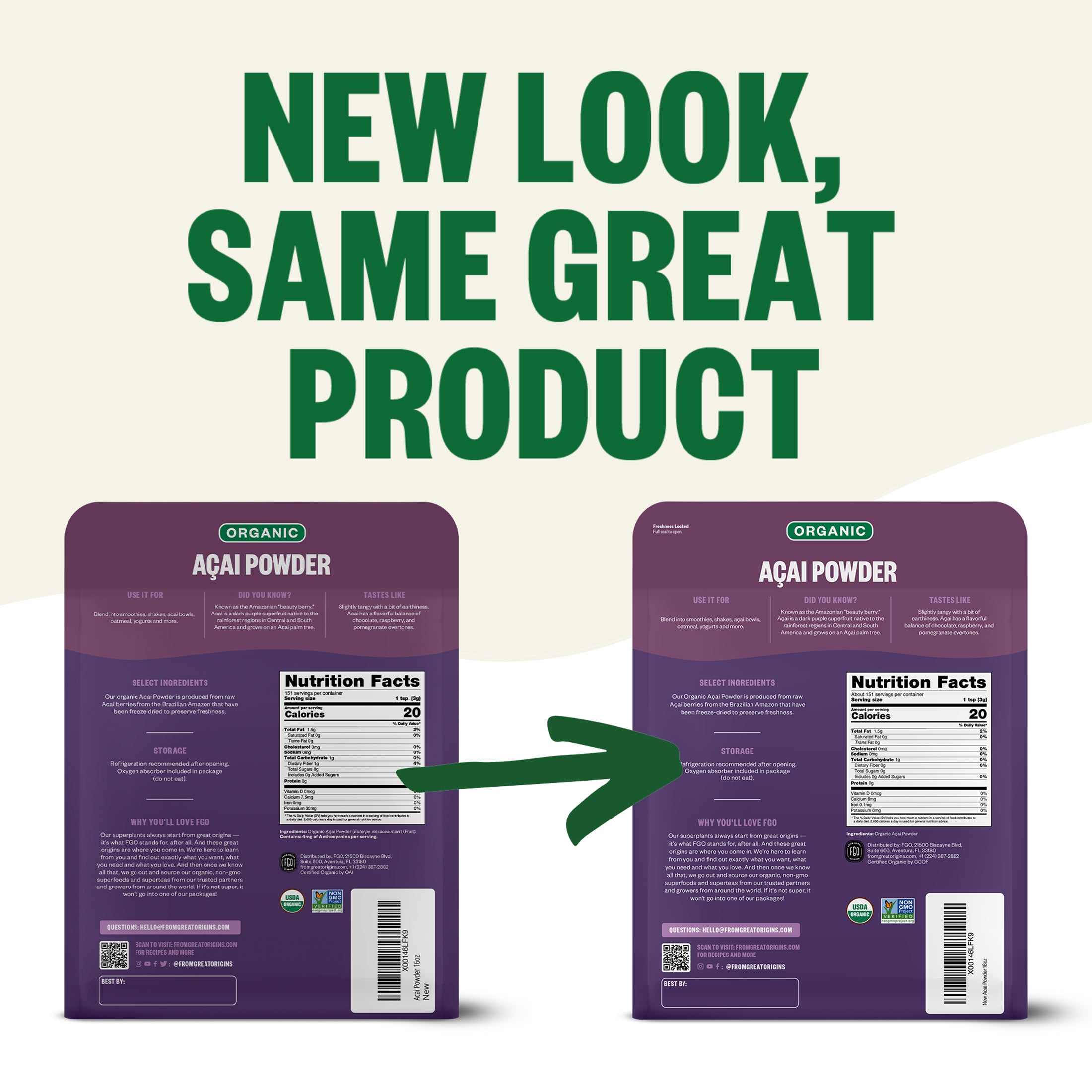 Acai Powder – FGO - From Great Origins