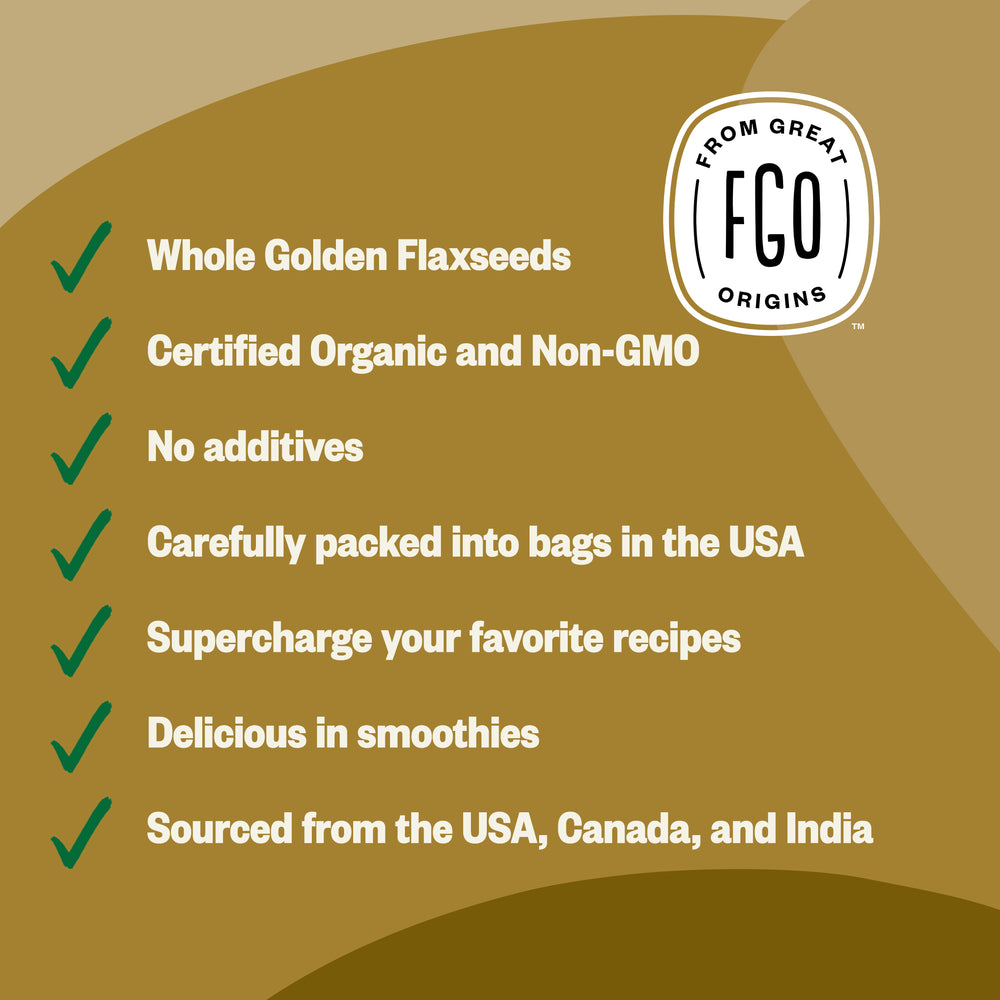 Golden Flax Seed - Whole