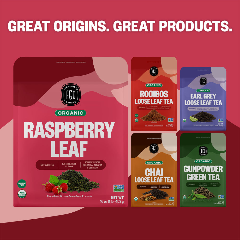 Raspberry Leaf - Cut & Sifted