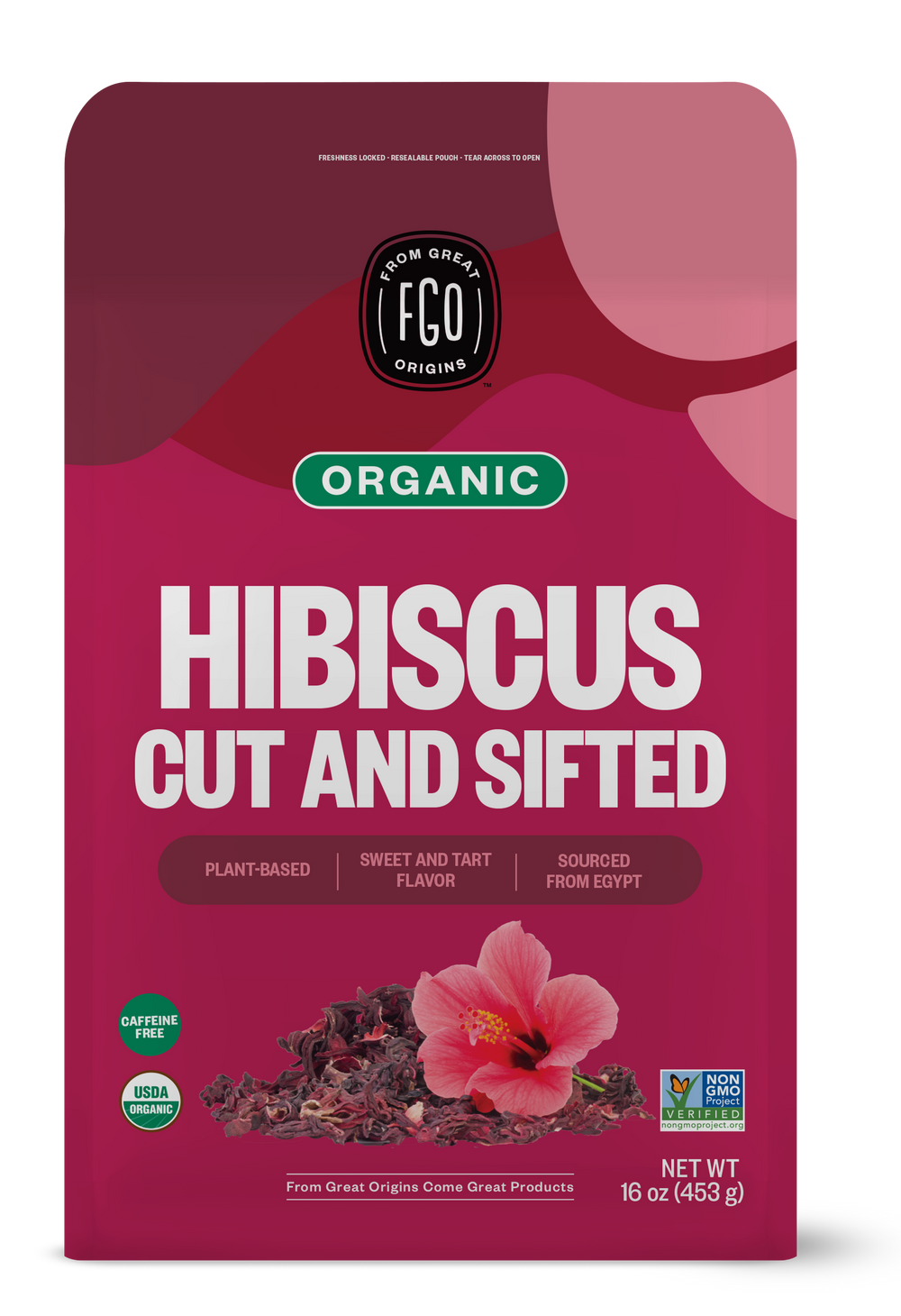 Hibiscus Flowers - Cut & Sifted