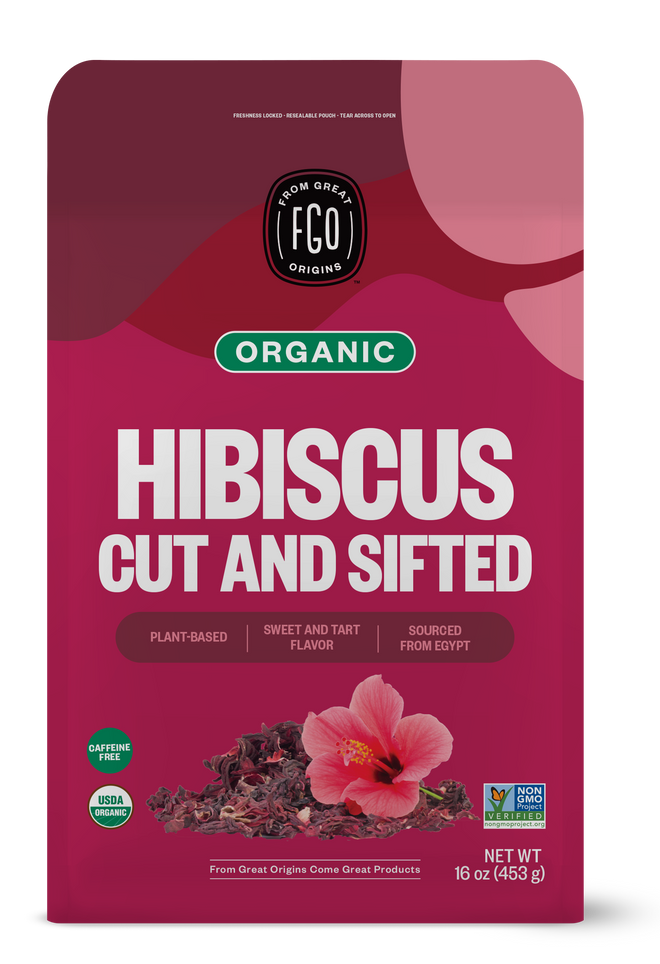 Hibiscus Flowers - Cut & Sifted