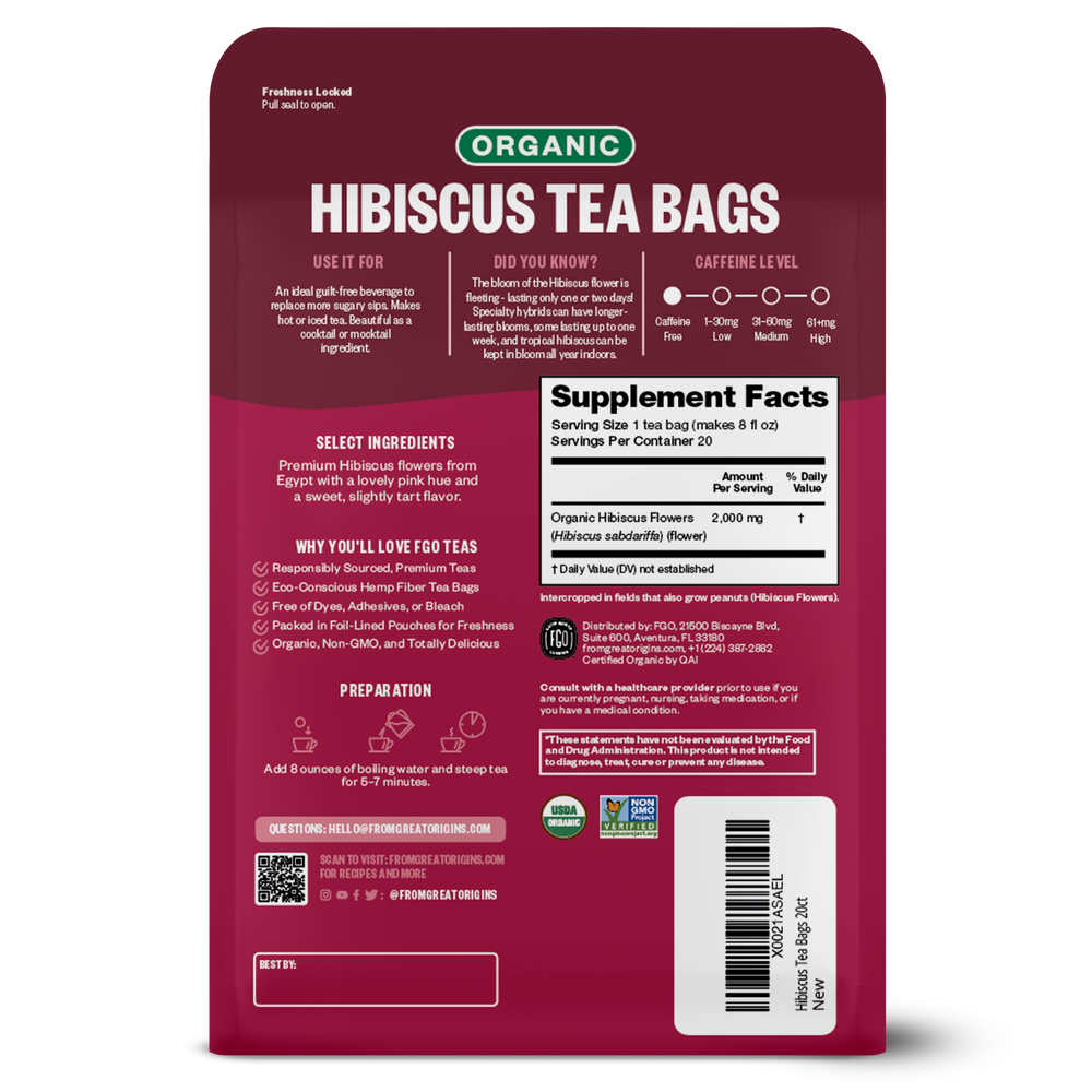 Hibiscus Tea Bags