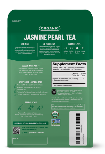 Jasmine Pearls Tea