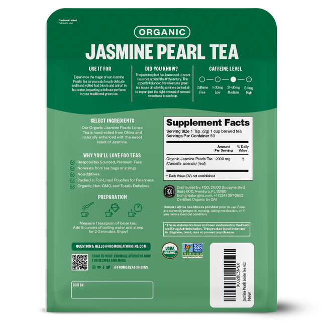 Jasmine Pearls Tea