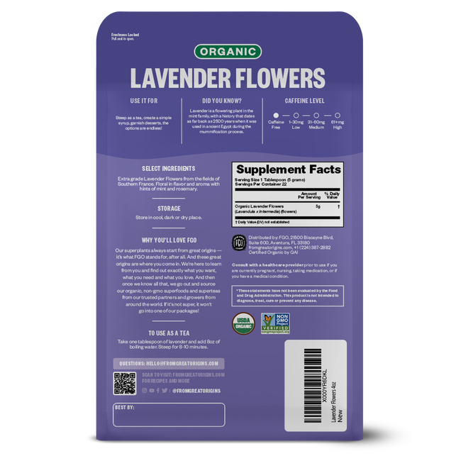 Lavender Flowers - Whole