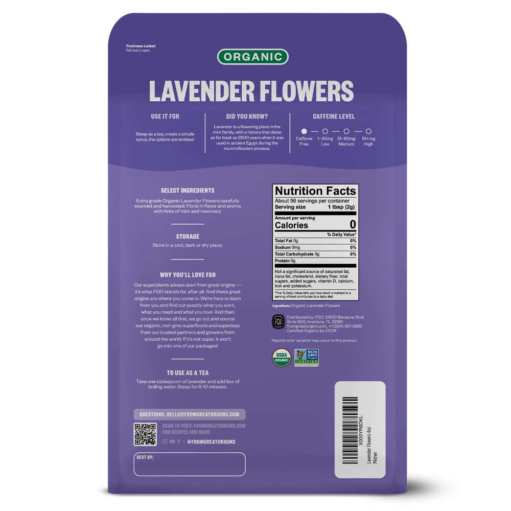 Lavender Flowers - Whole