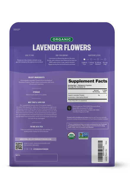 Lavender Flowers - Whole