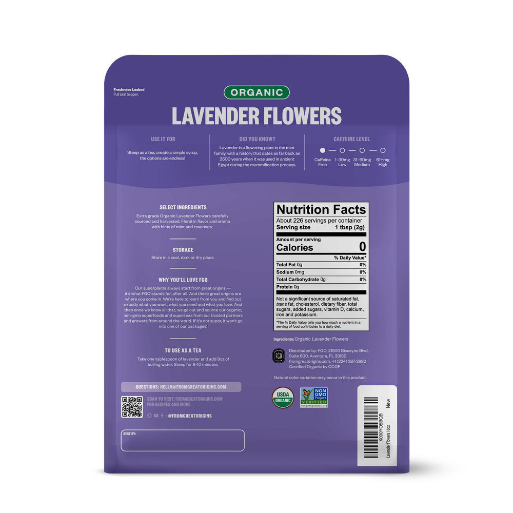 Lavender Flowers - Whole