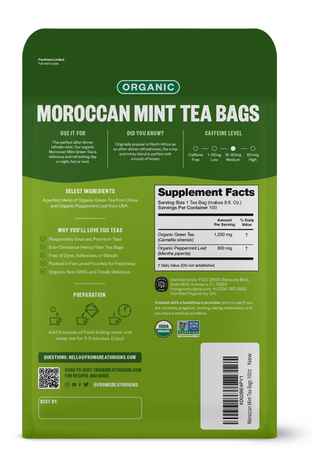 Moroccan Mint Tea Bags