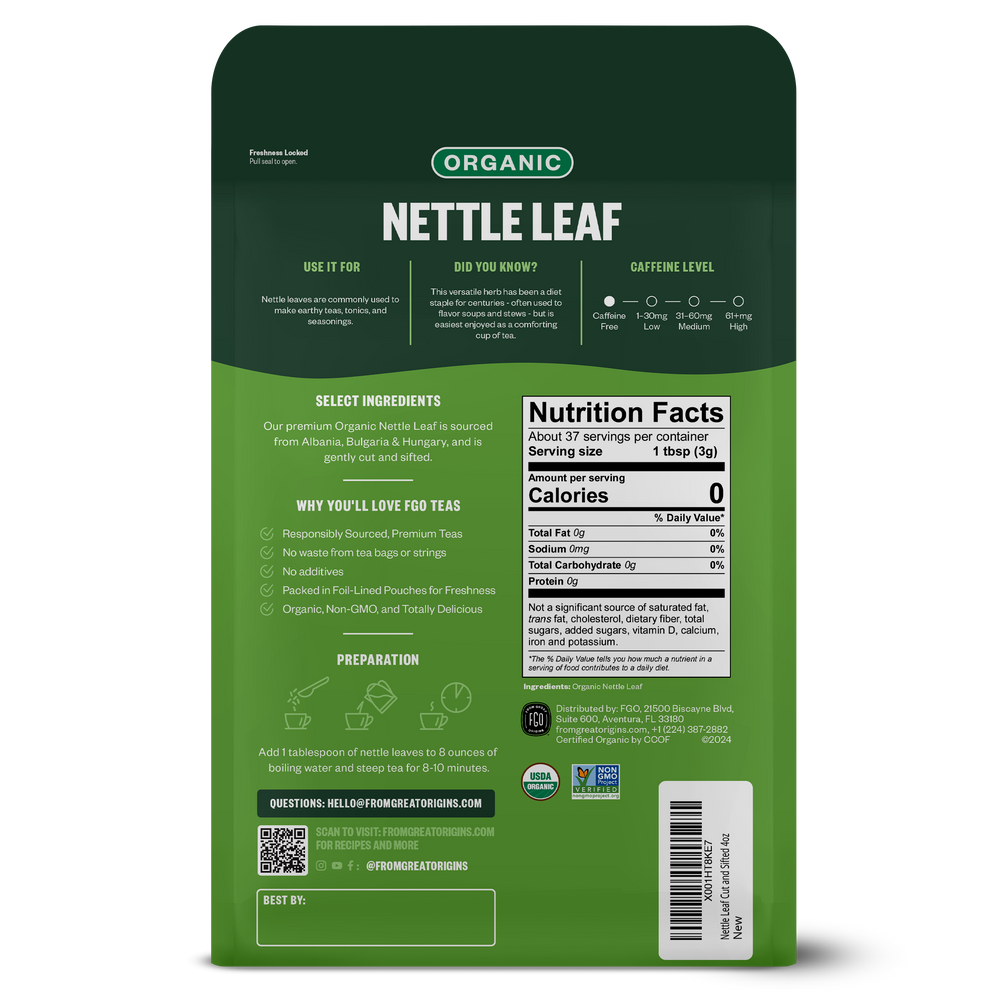 Nettle Leaf - Cut & Sifted