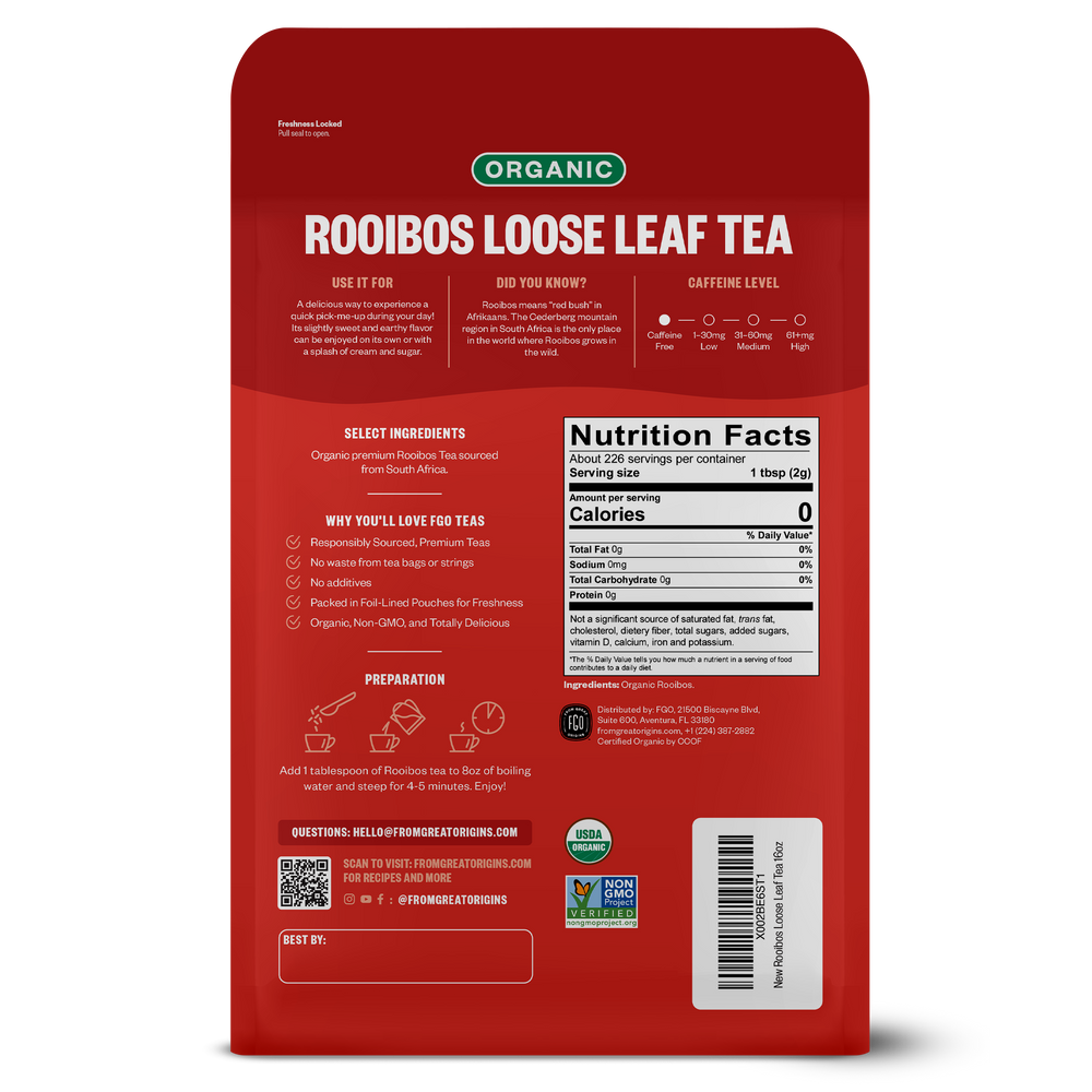 Rooibos Loose Leaf Tea