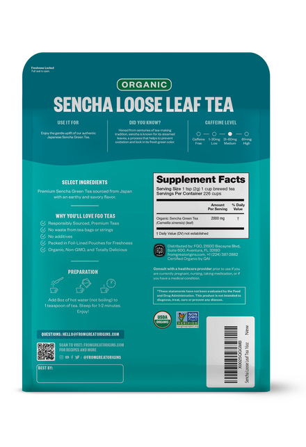 Sencha Loose Leaf Tea