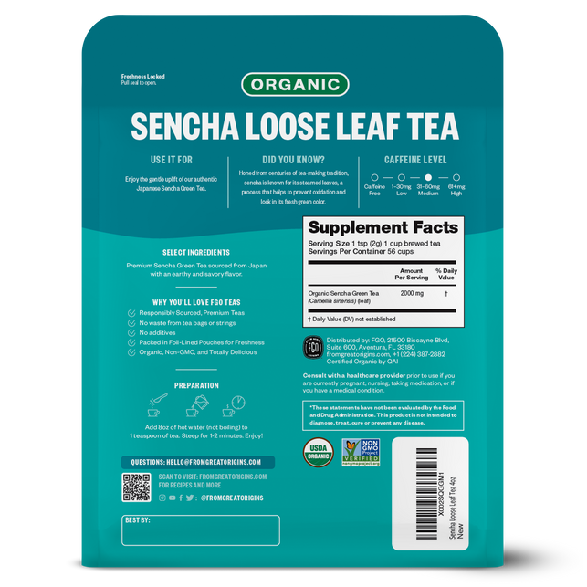 Sencha Loose Leaf Tea